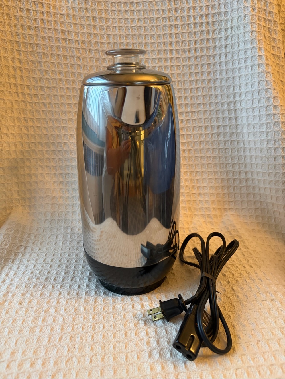 Farberware Superfast 12 Cup Stainless Steel Electric Percolator Coffee Pot #142 - Picture 5 of 11